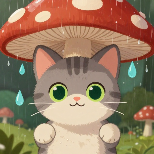 Rainy Day Kitten