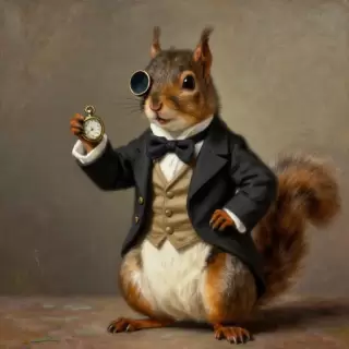 Victorian Squirrel