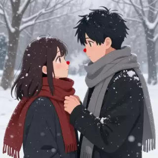 Winter Scarf Sharing