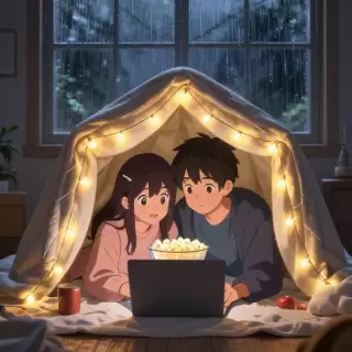 Rainy Day Indoor Fort