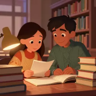 College Library Crush