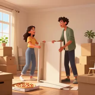 First Apartment Unpacking