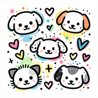 Playful Doodle Chaos