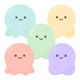 Organic Blob Family