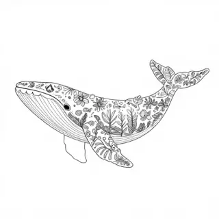 Botanical Whale
