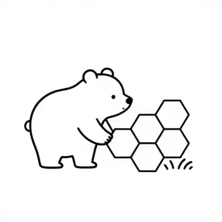 Bear and Honeycomb