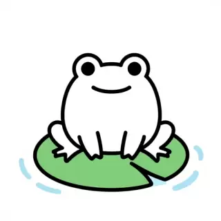 Frog on Lily Pad