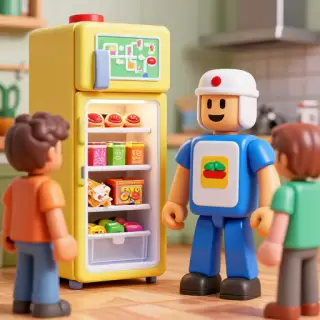 Fridge Costume Surprise