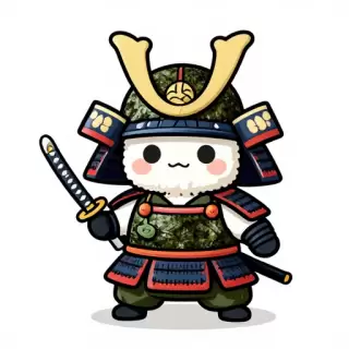 Sushi Samurai Warrior