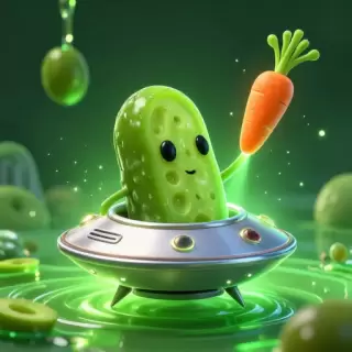 Alien Pickle from Space
