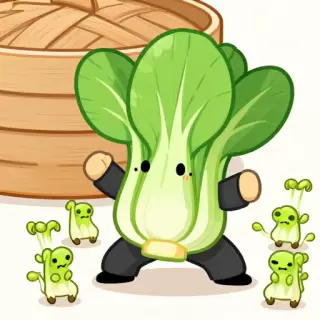 Kung Fu Master Bok Choy