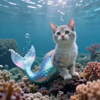 Mermaid Cat