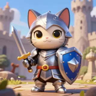 Knight Cat