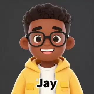 Smiling Black Boy in Sunny Yellow Jacket