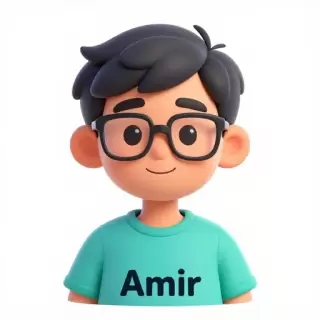 Kind Middle Eastern Boy in Teal T-shirt