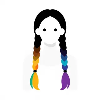 Rainbow Braids