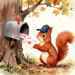 Love Letter Squirrel