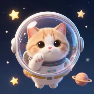 Astronaut Cat