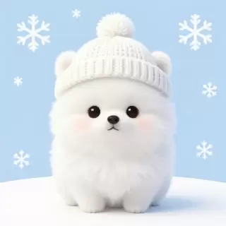 Pomeranian Puppy Avatar