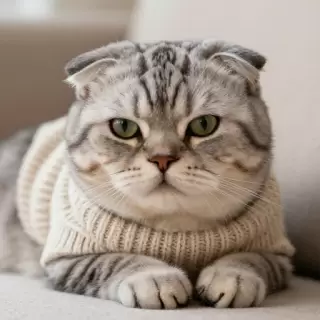 Scottish Fold Cat Avatar