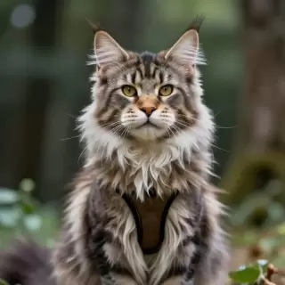 Maine Coon Cat Avatar