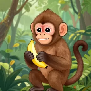 Brown Capuchin Monkey