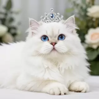 White Persian Cat