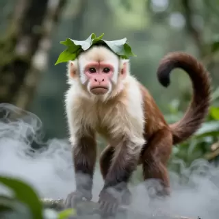 White-faced Capuchin Monkey