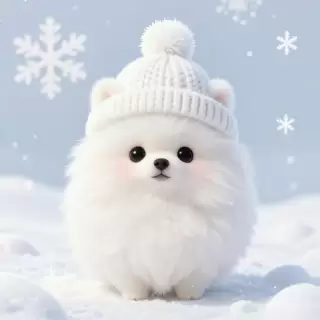 Snow White Pomeranian