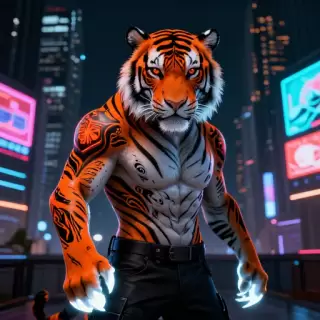 Neon Tiger Cyber