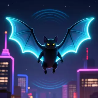Neon Bat Night