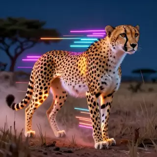 Neon Cheetah Speed