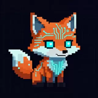 Pixel Cyber Fox
