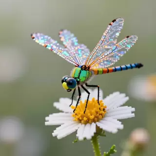 Pixel Fairy Dragonfly