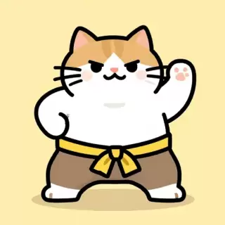 Pixel Sumo Cat