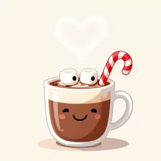 Hot Cocoa Mug Smile