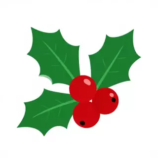 Holly Berry Sprig