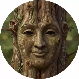 Wise Old Tree Spirit