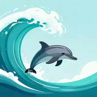 Dolphin Wave Jump