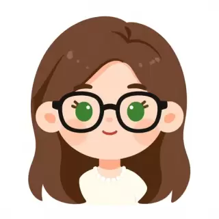 Brunette with Glasses and Pearls