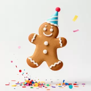 Confetti Celebration Jump