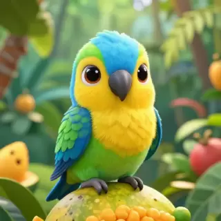 Tropical Parrot