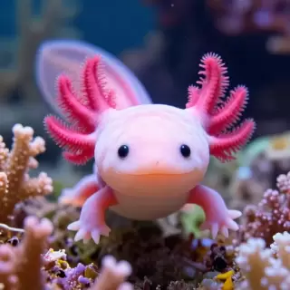 Coral Reef Axolotl