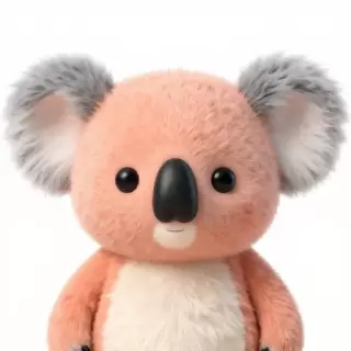 Peach Koala