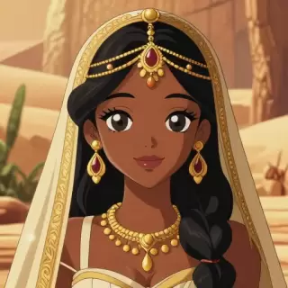 Golden Desert Princess