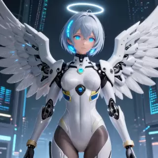 Cyberpunk Angel