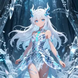Crystal Dragon Girl