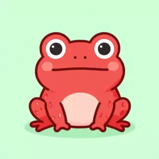 Strawberry Red Frog