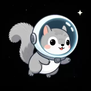 Astronaut Squirrel
