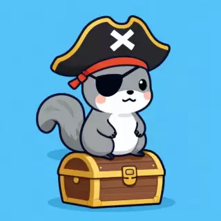 Pirate Squirrel